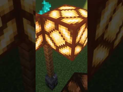 MINECRAFT 1.18 - AUTO STREET LAMP TUTORIAL (Redstone)