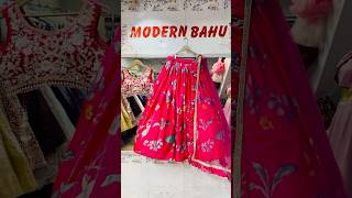 Modern bahu designer collection #shorts #short #designerlehenga #lehenga #modernbahu