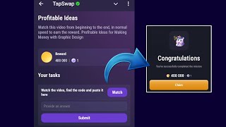 Profitable Ideas | Tapswap Code | Profitable Ideas for Making Money with Graphic Design