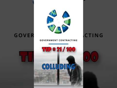 What is Colluding? | Win Government Contracts #governmentcontracting #business #business