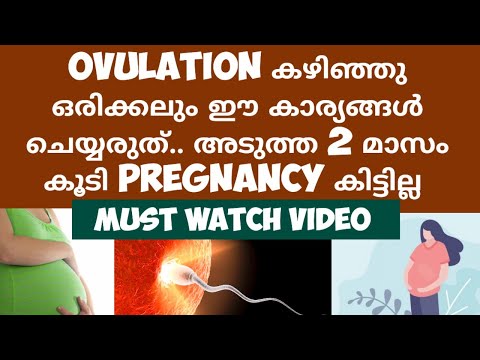 Mistakes to avoid after Ovulation Deechus world Malayalam