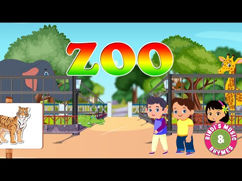 Visit to the Zoo | At the Zoo | Animals & Birds | Bindi's Music & Rhymes