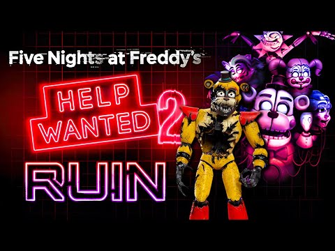 FNAF VR Help Wanted 2 & FNAF RUIN DLC | ALL ENDINGS | Full Game Walkthrough | No Commentary