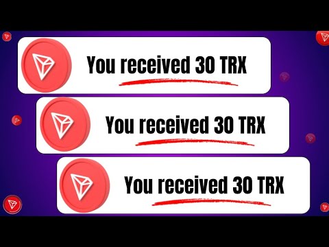 1 Hour = 30 Trx 💰Free TRON TRX Mining site No Investment 2024 ~ Crypto News