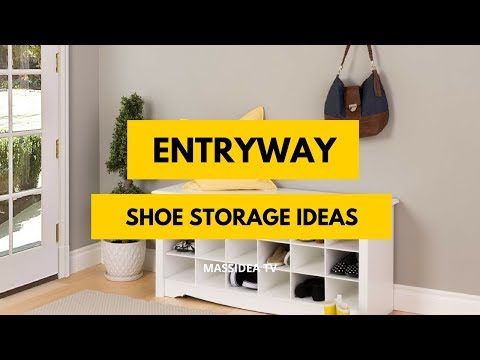 50+ Best Small Space Entryway Shoe Storage Ideas