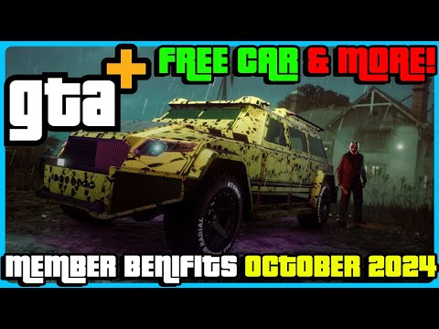 GTA+ Benefits OCTOBER 2024  (gta+ benefits this month gta 5 online)