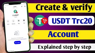 USDT Trc20 account kaise banaye || How to add USDT Trc20 in trust wallet