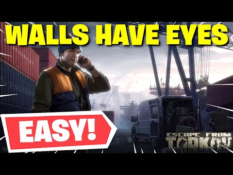 Escape From Tarkov PVE - The Walls Have Eyes Skier Task GUIDE! - New Patch 0.15 Factory Task!