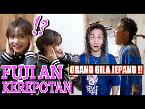 FUJI AN KAGET DENGAN ORANG GILA JEPANG !?!? FUJI AN SAMPE KEREPOTAN...!!!