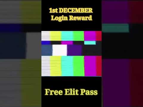 1st December login reward. Free Elite Pass. free fire 😀😀😀 #freefiregarena #freeelitpass#freefiregame