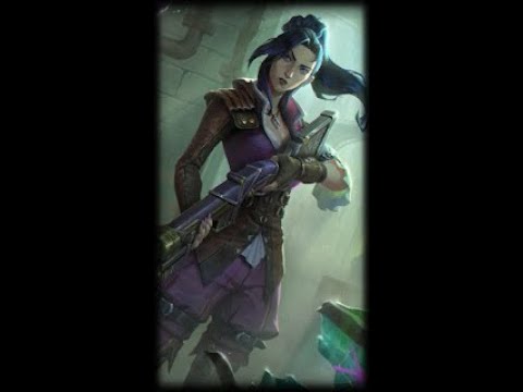 Arcane Caitlyn - League of Legends Skin Showcase