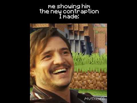 Pedro Pascal plays Minecraft #shorts #pedropascal #minecraft