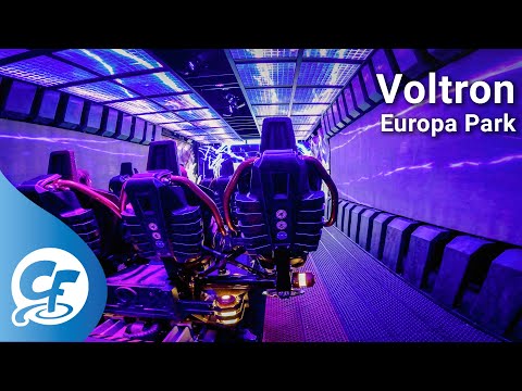 Voltron back seat on-ride 5K POV @60fps Europa Park