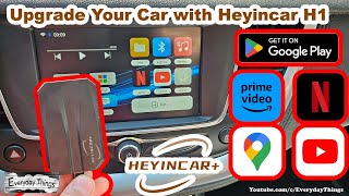 Heyincar H1 Wireless Android Smart AI Box: Unboxing, Review & In-Car Experience