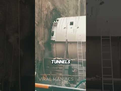 #tunnelboringmachine #tunnel #drilling #technology #tunnelling #share #subscribe