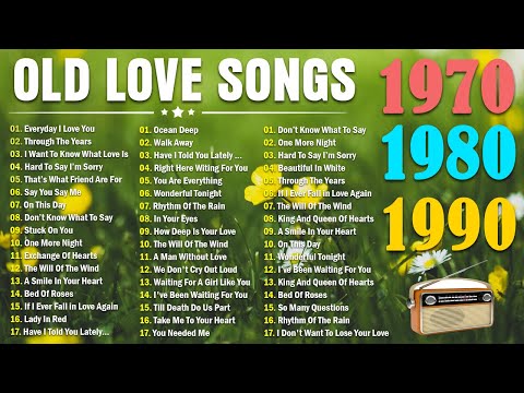 Top 50 Love Songs Playlist 2024 ♥ Timeless Greatest  Romantic Classic Songs of the 70s, 80s & 90s