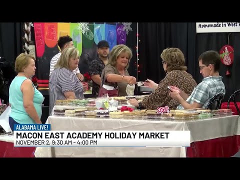 Macon East Academy holding a holiday market this weekend