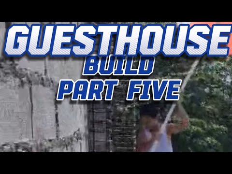 Building a two story guesthouse in the Philippines part 5