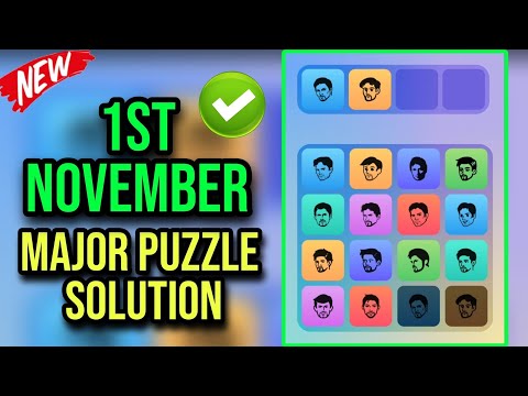 2 November Major puzzle durov Solved Today |Major Daily combo card 2 November |Major Puzzle Solution