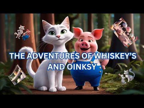 Whiskers and Oinksy's Friendship Adventure Begins! 🌟"THE ADVENTURES OF WHISKERS AND OINKSY'S