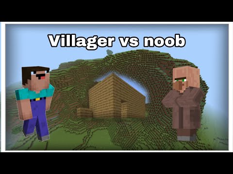 Noob vs villager #shorts #minecraftshorts #noobfunnyvideo #minecraft #mcpelovers #mcpeplayer