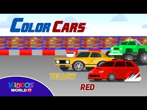 Learning Basic Colors of Cars while Racing