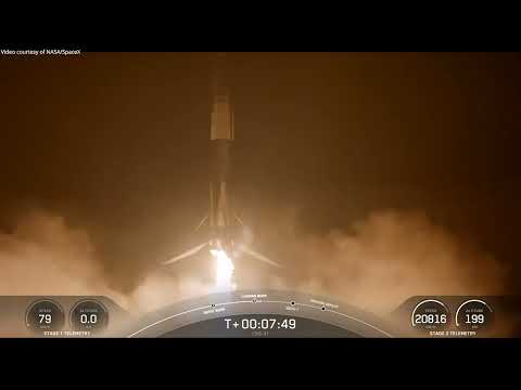 SpaceX CRS-31 launch and Falcon 9 first stage landing