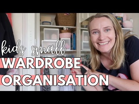 KIDS SMALL WARDROBE/CLOSET ORGANISATION