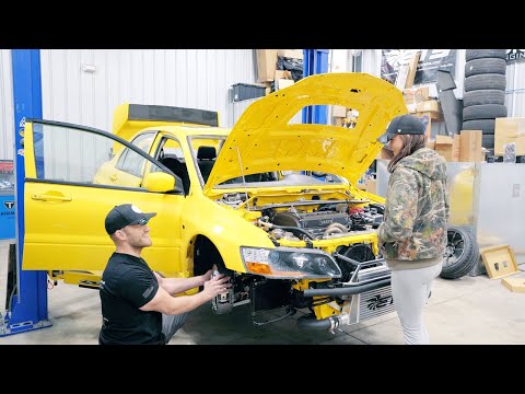 THE ABANDONED EVO 8 RESTORATION | EP. 57 (THE FIRST START?!)