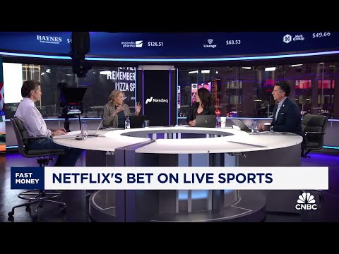 Netflix's big bet on live sports