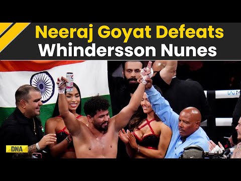 Unstoppable Neeraj: India Neeraj Goyat Wins Super-Middleweight Bout Against Whindersson Nunes