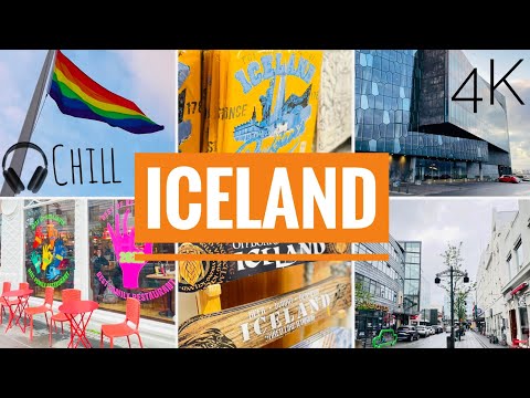 Virchual™ Iceland: Reykjavik. Virtual 4K tour/run worldwide travel n chill music channel