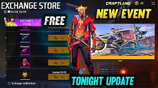 New Special Event, Craftland Mission Free Rewards, Rampage Free Tokens, Evo Bundle Event Free Fire