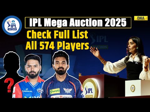 IPL Auction 2025: Check Full List Of 574 Players In IPL 2025 Mega Auction I Rishabh Pant I KL Rahul