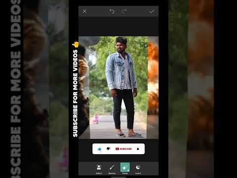 30 sec me background change photo editing in PicsArt #photoediting #editingshorts #editingtutorial