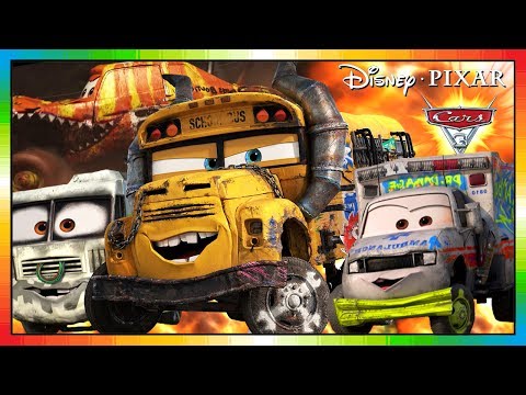 CARROS 3 - pequeno filme ★★ MISS FRITTER ★★ ( Cars 3: Driven to Win )