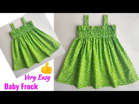 1- 2 Year Baby Frock cutting and stitching | Baby Frock cutting and stitching