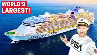 97hrs on Worlds Largest Cruise Ship in First Class