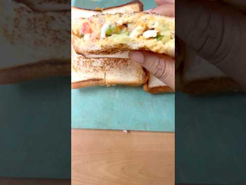 Simple Egg sandwich I homemade egg sandwich for breakfast I Egg sandwich #shorts #ytshorts