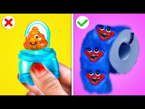 Must Have Parenting Hacks for Huggy Wuggy || Cool Hacks For Parents by Gotcha! Viral