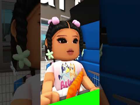 WHEN YOU TELL YOUR TODDLER NO!! #roblox #bloxburg #shorts