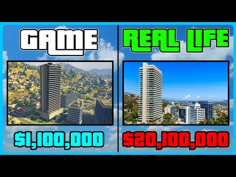 GTA 5 Online - GAME Vs REAL LIFE!