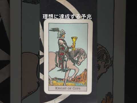 カップ🏆ナイト 正位置 理想に達成する予兆😊 #タロット #占い #今日の運勢 #恋愛 #タロット占い #youtubeshorts #tarot