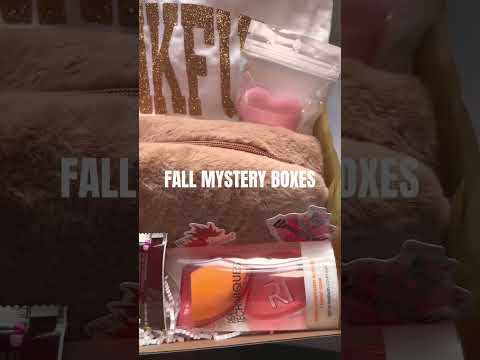 Wow, these boxes have SO MANY GOODIES in them! #giftbox #fallmysterybox #mysterybox shopdaisie.com