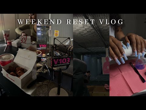 Weekend Reset Vlog 005!  (Sister Date, radio interview , gun range + Nails)