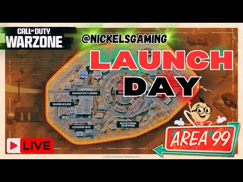 🔴LIVE-Warzone New Update is here Area 99...Lets Grind