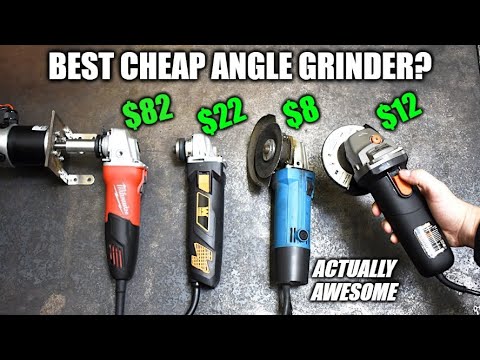 Exactly How Good is an $8 Harbor Freight Angle Grinder?