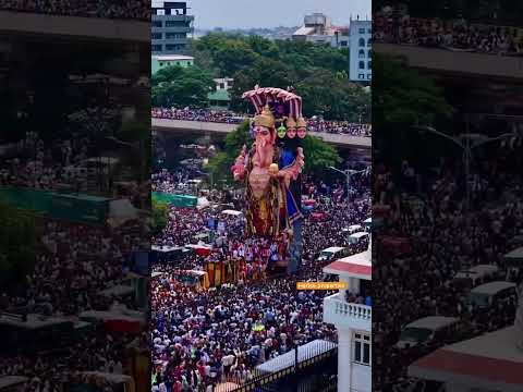 Witness India's Biggest Ganesh Visarjan 2024 #hyderabad #ganeshchaturthi #kairathabadganesh2024