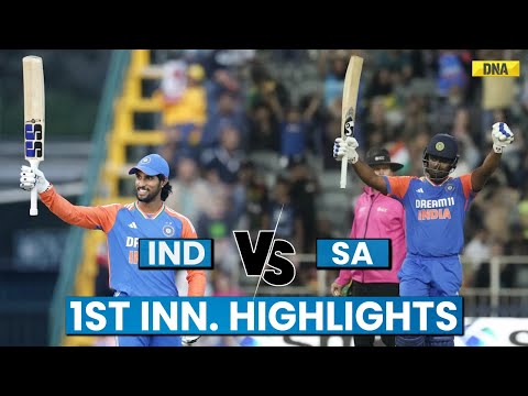 India Vs South Africa Highlights 4th T20: Sanju Samson, Tilak Varma Slam Centuries, IND Make 283/1