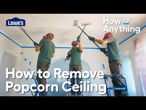 How To Remove Popcorn Ceiling | How To Anything